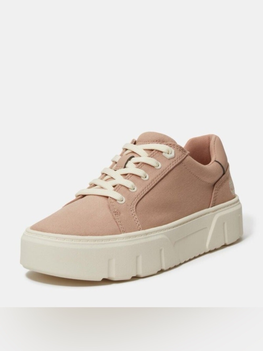 NWOT Timberland Laurel Court Low Lace Sneaker Women’s 8 Platform Chunky Beige